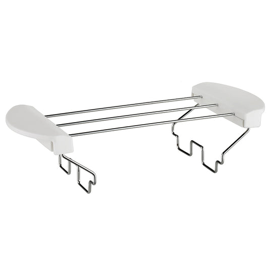 Der Unold Brötchenaufsatz für TOASTER 38410, 38411 und 38415 ist ein Metallgestellaufsatz zum bequemen Aufwärmen von Brötchen auf Ihrem Toaster.